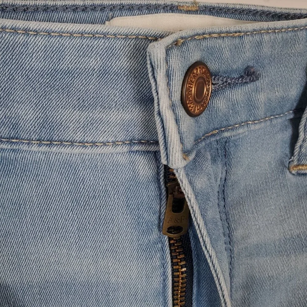 Abercrombie & Fitch Jean Legging Womens 2‎ High Rise Skinny Cotton stretch Denim